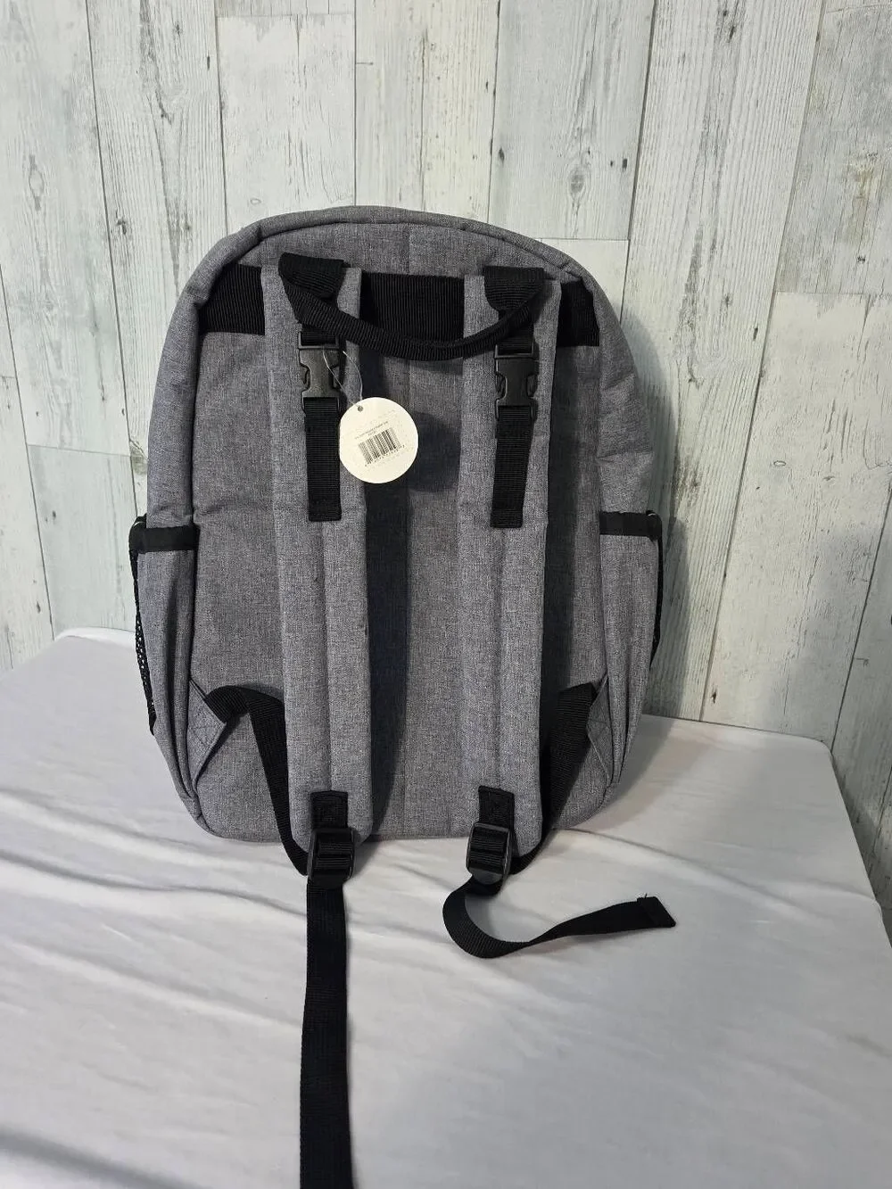 Skip Hop Duo Diaper Bag Backpack with Changing Pad, Stroller Straps